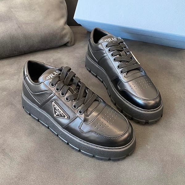 Hard to find Prada luxury leather sneakers replica pul18777 Hard to find Prada luxury leather sneakers replica pul18777