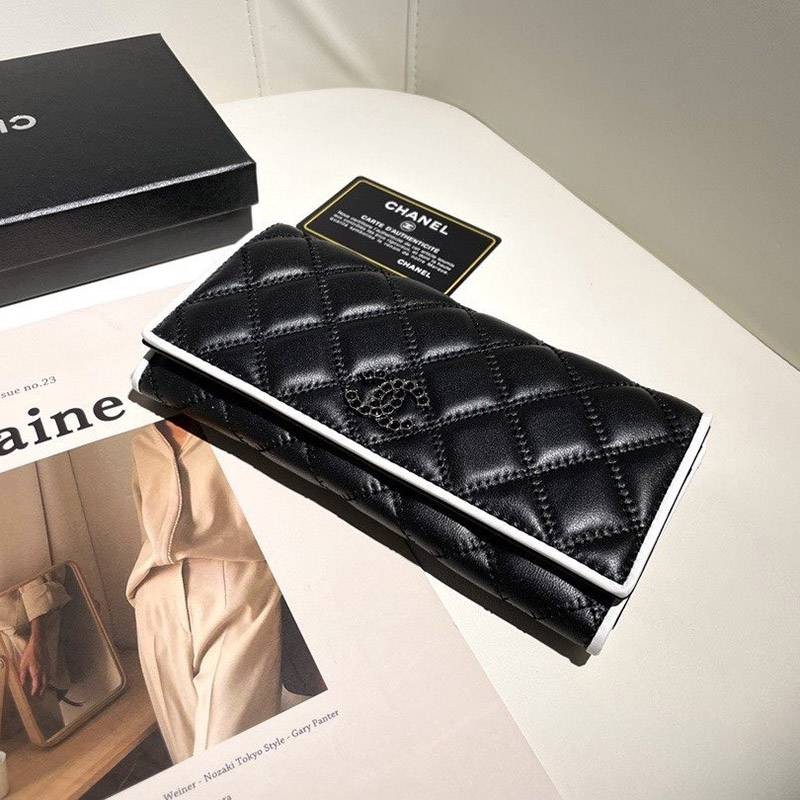New color ☆ Rare Chanel flap wallet replica Matelasse shs00333