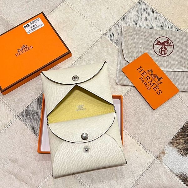 New! Hermes Replica Calvi Duo Business Card Holder/Coin Case erf28443 New! Hermes Replica Calvi Duo Business Card Holder/Coin Case erf28443