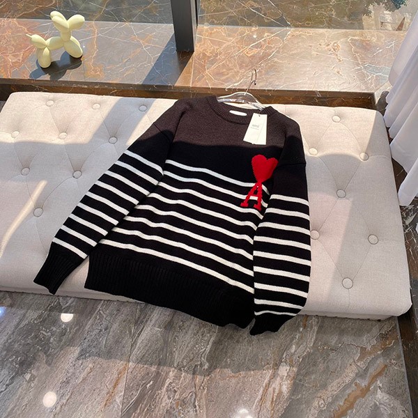 AMI DE COEUR Crew Neck Sweater Replica amf34705