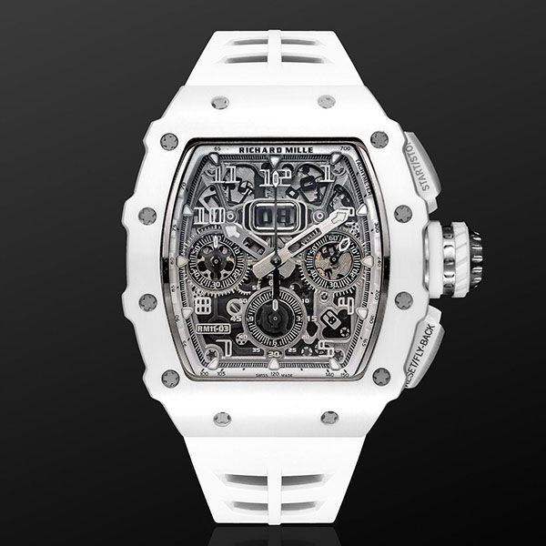 Attention ★ Richard Mille Ceramic Replica Automatic Flyback Chronograph RM11