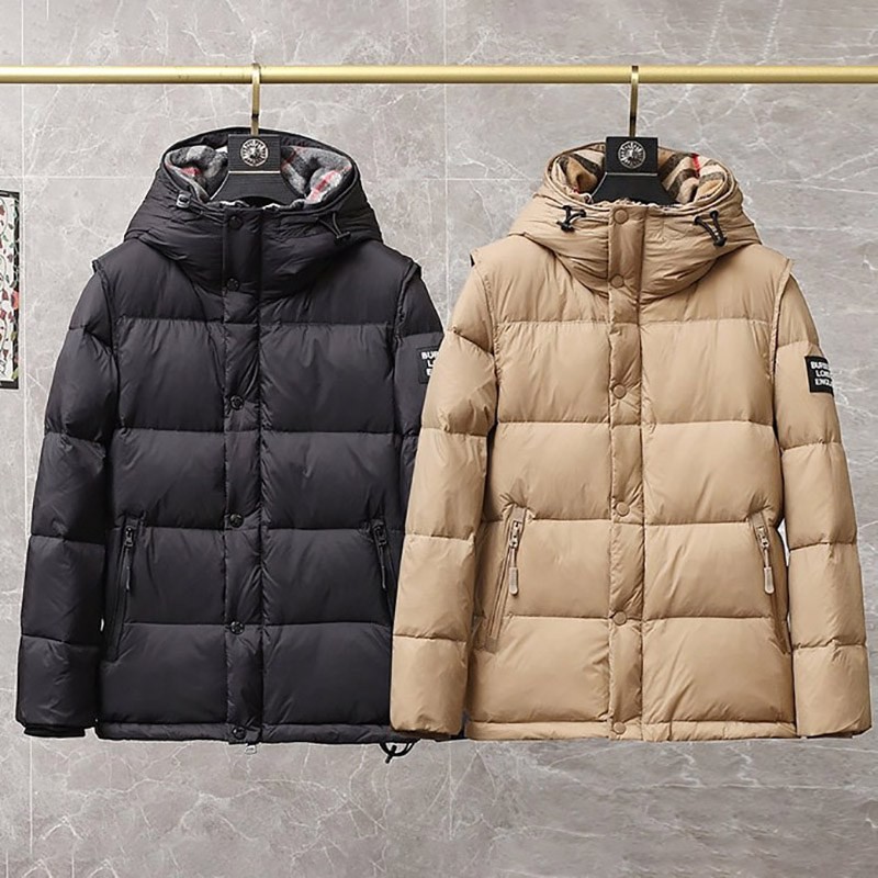 [Not available in Japan] Burberry nylon puffer jacket copy down Bas94019