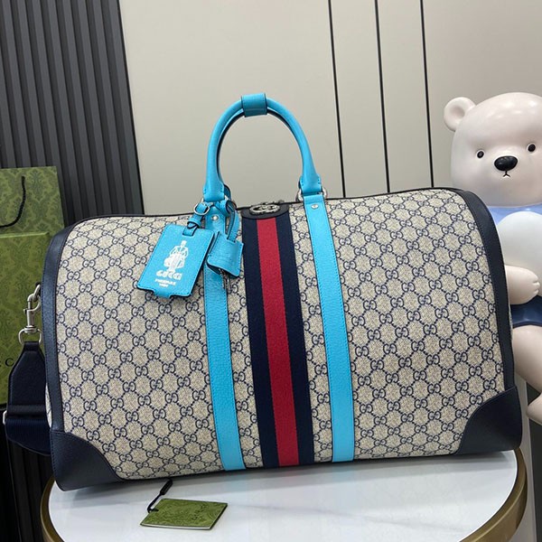 ＜New item? Fluorescent blue＞★Gucci Savoy Large Boston Bag Replica 724612