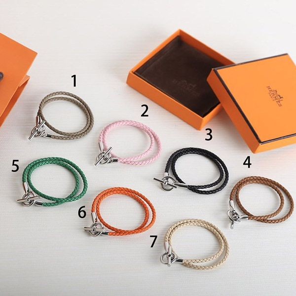 Featured ★ Hermes Glenan bracelet ★ Silver Glenan bracelet copy erq53762