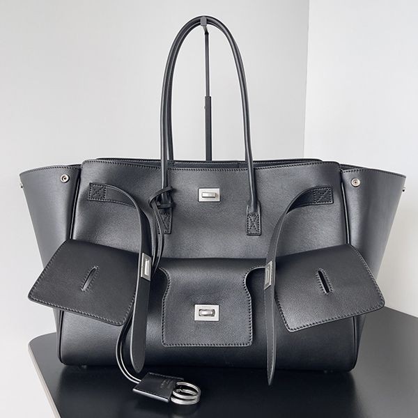 Balenciaga Bel Air replica small shoulder bag leather logo bal38607