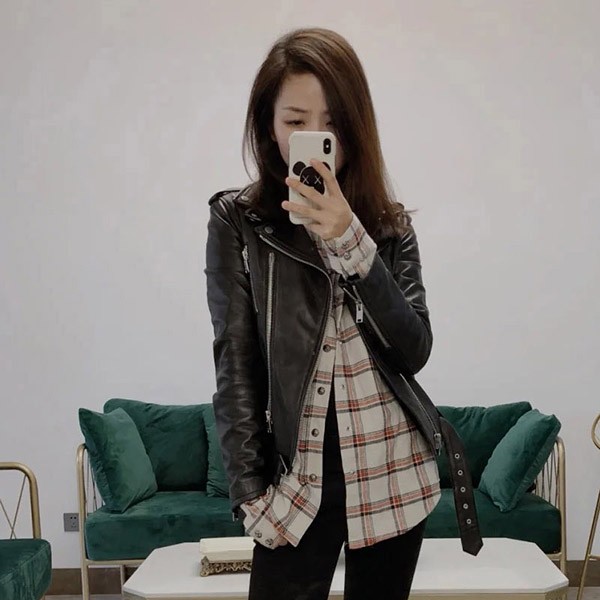 No.1 Popular Saint Laurent Replica Denim Style Button Jacket in Smooth Leather Sam91351 No.1 Popular Saint Laurent Replica Denim Style Button Jacket in Smooth Leather Sam91351