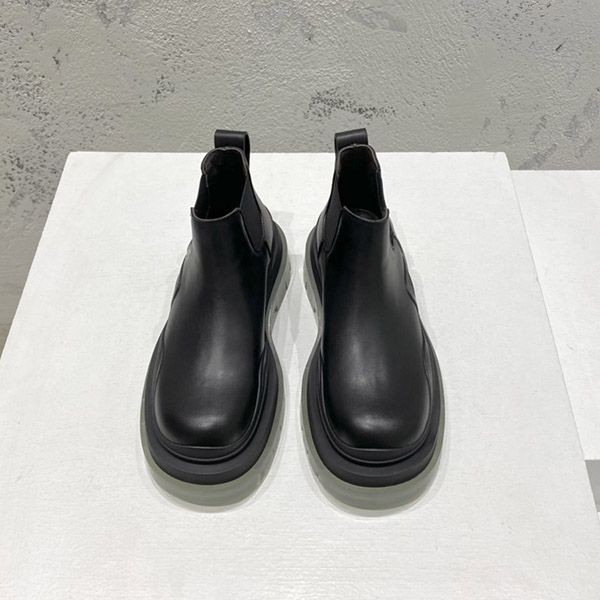 Bottega Veneta Chunky Tread Sole BV Lug Boots Replica bon83173