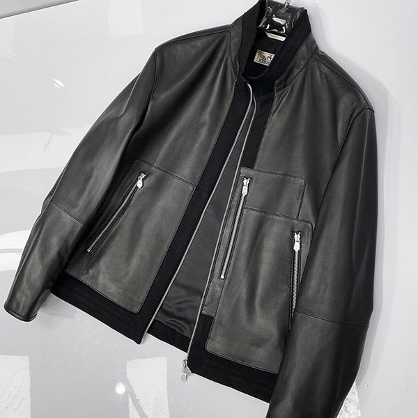 Luxury jacket? Hermes leather jacket copy limited quantity! ert35032 Luxury jacket? Hermes leather jacket copy limited quantity! ert35032