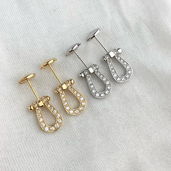 Hard to find fake Fred Force 10 earrings in two colors fub87350