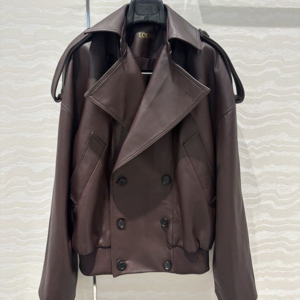 Loewe Nappa Lambskin Replica Balloon Leather Jacket S540Y19L74