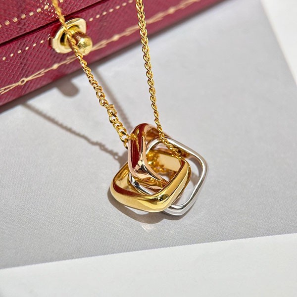 Cartier Trinity Cushion Necklace Replica B7224955