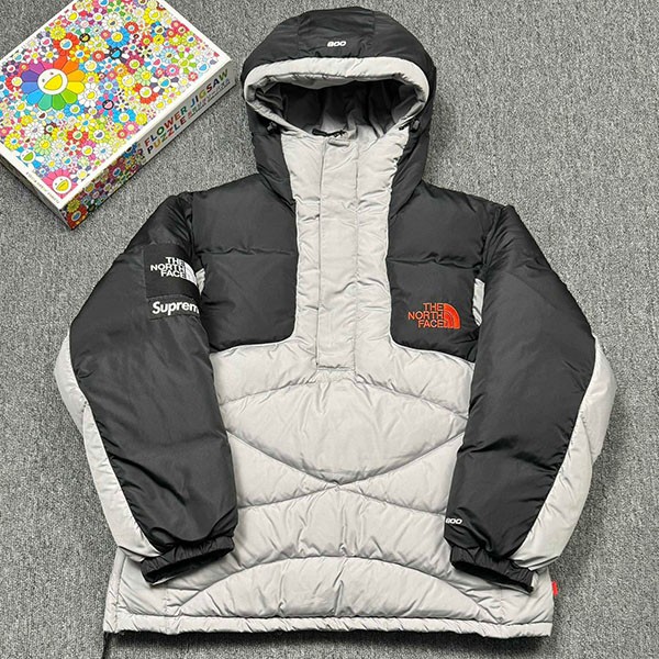 Supreme North Face Replica 800 Fill Zip Pullover Down Jacket Noz69313
