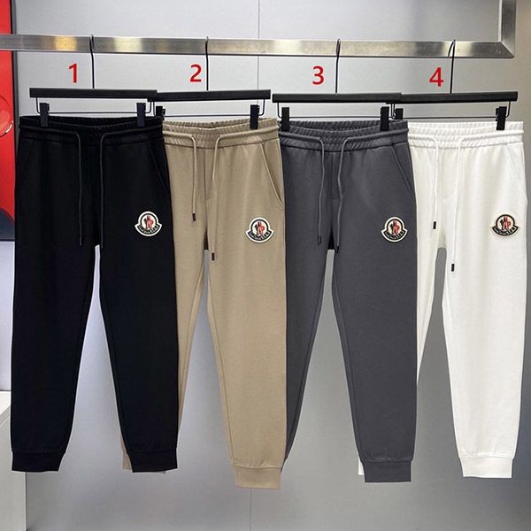 Attention★Moncler Velour Fleece Fake Waistband Track Pants mou42041 Attention★Moncler Velour Fleece Fake Waistband Track Pants mou42041