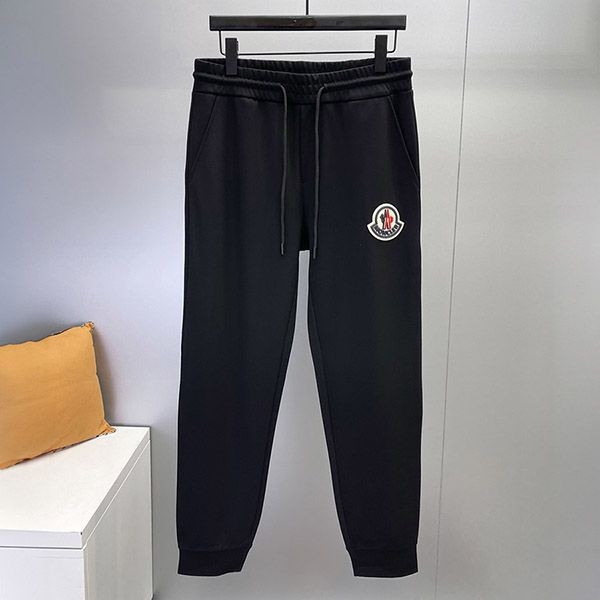 Attention★Moncler Velour Fleece Fake Waistband Track Pants mou42041
