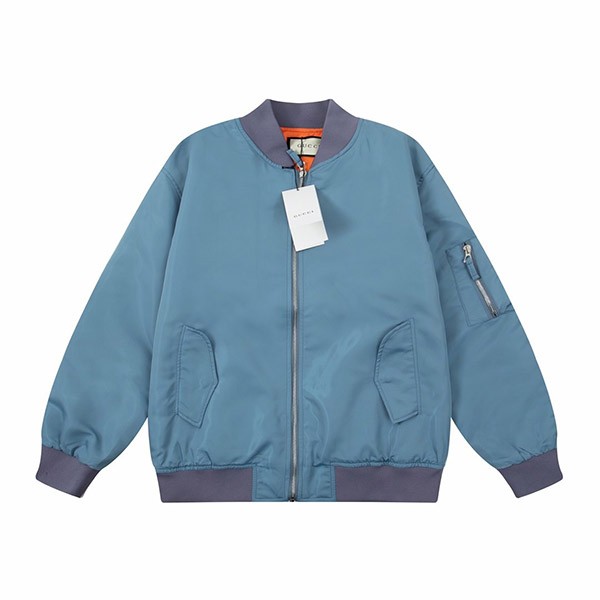 Gucci MA-1 bomber jacket replica nylon back logo gua13959