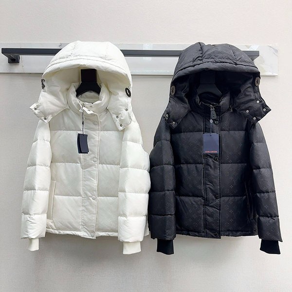 Louis Vuitton Monogram Down Jacket Replica 2 Colors vua15651 Louis Vuitton Monogram Down Jacket Replica 2 Colors vua15651