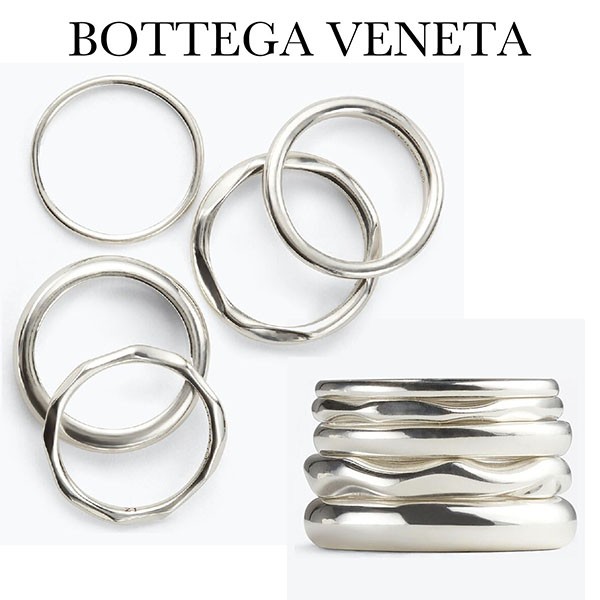 High quality Bottega 5-ring Essential stack ring for stacking 637081V50708117 High quality Bottega 5-ring Essential stack ring for stacking 637081V50708117