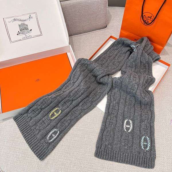 Hermes Chaine d'Ancre Cashmere Scarf Replica Grade N Recommended err8247