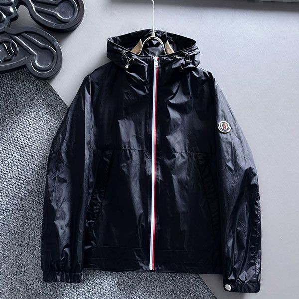 Stylish Moncler logo nylon replica parka jacket moa59479 Stylish Moncler logo nylon replica parka jacket moa59479