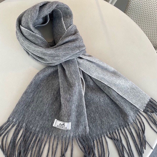 Extremely rare! Hermes fake cashmere stole double-faced scarf era49326 Extremely rare! Hermes fake cashmere stole double-faced scarf era49326