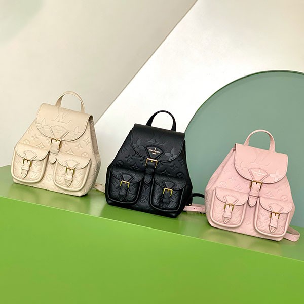 2WAY? Convenient pockets [Louis Vuitton] Backpack Rucksack Copy M47072