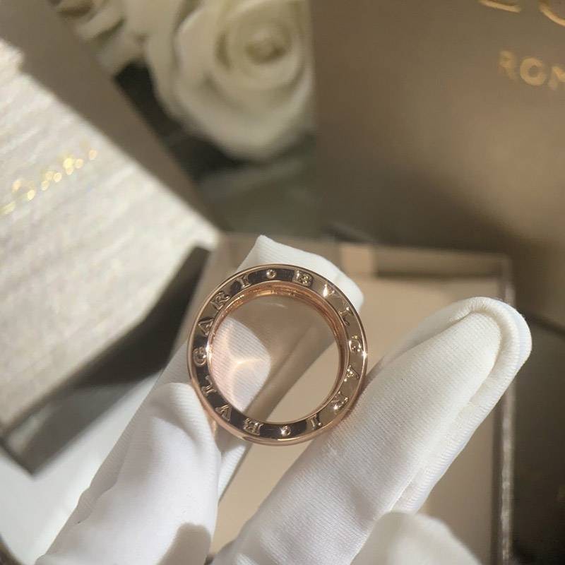 High quality??Bvlgari B.ZERO1 18K pink gold 1 band ring replica Bug93062