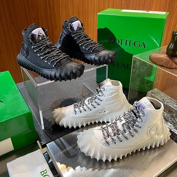 Recommended Bottega Veneta Parallel Import Denver Lace-up Sneakers 2 Colors 775321V3V709122