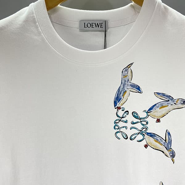Attention ★ Loewe Penguin T-shirt copy lon75994