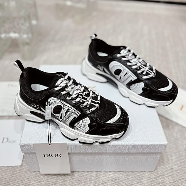 Battle for Dior Chrono Women's Sneakers Replica Nude Color del73213