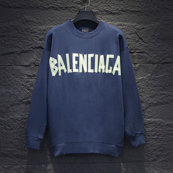 Balenciaga TAPE TYPE sweatshirt long sleeve copy logo bat95157