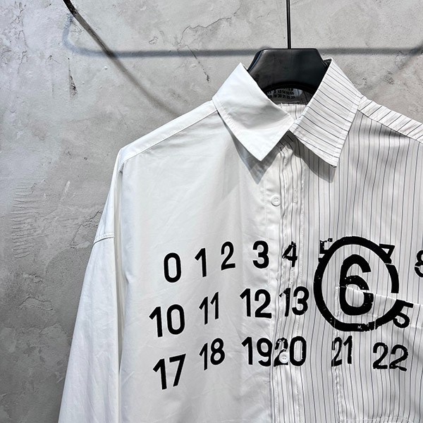 MM6 Cotton Shirt Replica Maa84819