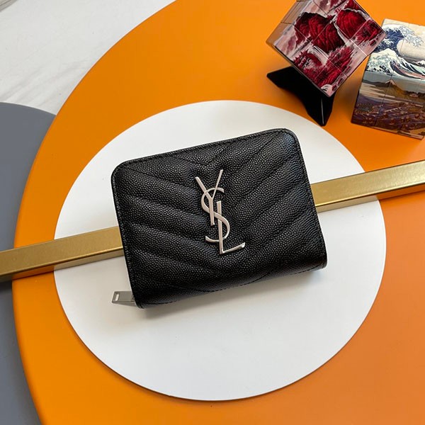 Rare Saint Laurent Monogram R-zip Compact Wallet Replica Sax88760 Rare Saint Laurent Monogram R-zip Compact Wallet Replica Sax88760