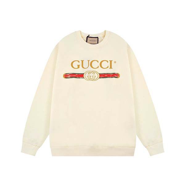 Eye-catching color Gucci print sweatshirt copy guj46787
