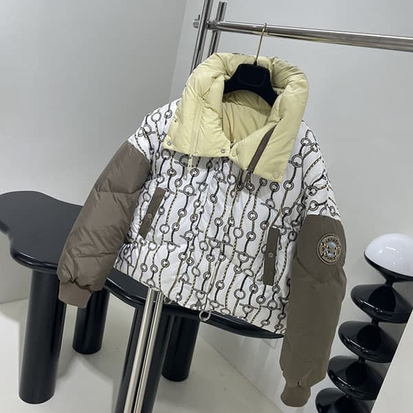 Hermes Parody Reversible Short Down Jacket H3H0165D29034 Hermes Parody Reversible Short Down Jacket H3H0165D29034