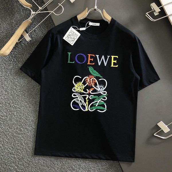 Rare Loewe Anagram Herbarium Short Sleeve T-Shirt Replica 2 Colors loo21315 Rare Loewe Anagram Herbarium Short Sleeve T-Shirt Replica 2 Colors loo21315