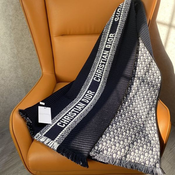 Dior★Oblique Scarf Copy Wool & Silk New Color☆Rare 14CDO301I98 Dior★Oblique Scarf Copy Wool & Silk New Color☆Rare 14CDO301I98