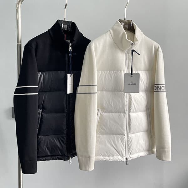 New design Moncler padded wool blend cardigan mop24091