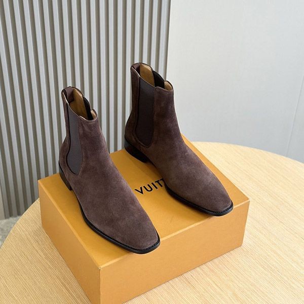 n grade recommended louis vuitton side gore chelsea boots replica vut58055