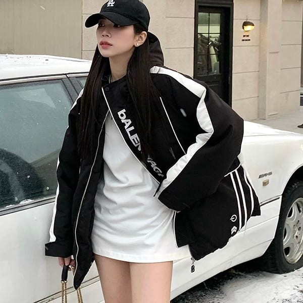 New design Balenciaga replica all-in bomber jacket bav84676