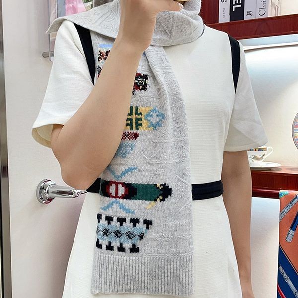 [Gift] Hermes scarf replica "Couleur en Coeur" men's H394085