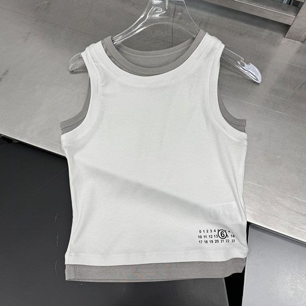 Nice MM6 replica logo tank top Mam58916