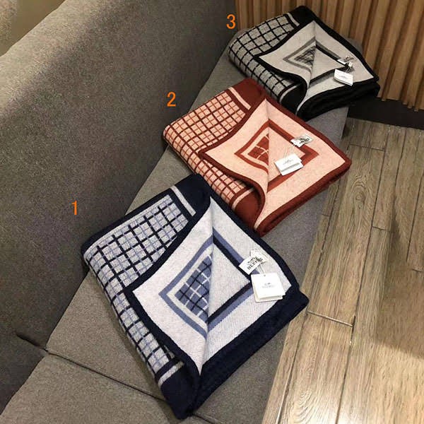 Luxury brand Hermes Plaid Replica Jacquard Blanket ero87735 Luxury brand Hermes Plaid Replica Jacquard Blanket ero87735