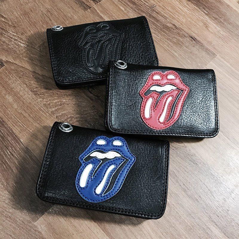 New for Autumn/Winter Chrome Hearts Card Case Replica Cemetery Leather Patch #2 Business Card Holder Kup63377