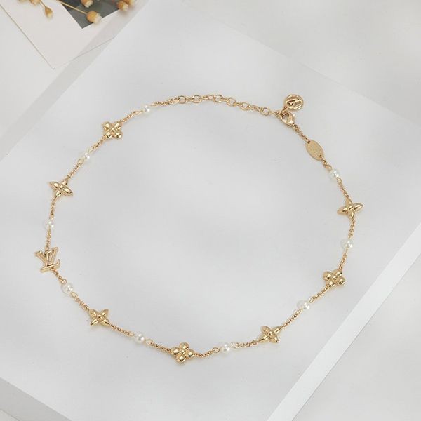 High quality? Louis Vuitton rare necklace Louisa fake M01610 High quality? Louis Vuitton rare necklace Louisa fake M01610