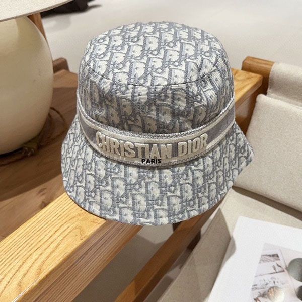 Immediate delivery Dior cotton hat gray bob hat dev14603