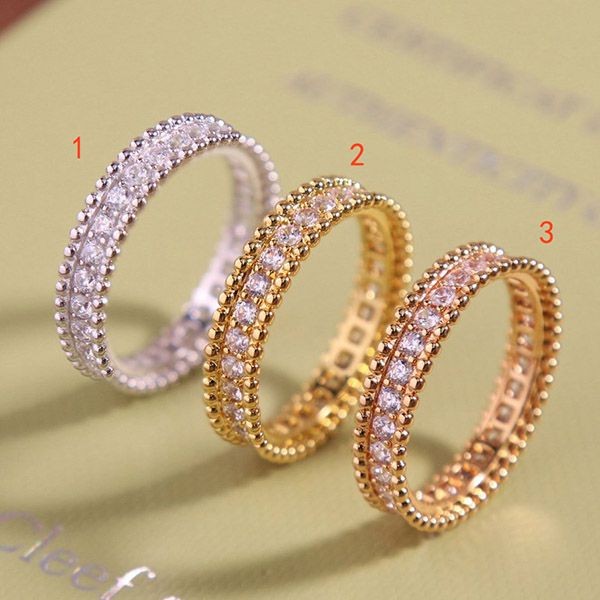 Van Cleef & Sew Perlée Diamond Ring Replica van27927 Van Cleef & Sew Perlée Diamond Ring Replica van27927