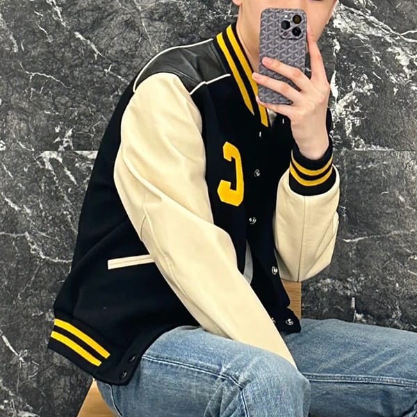 Attention! Celine replica men's classic teddy jacket Cee64288