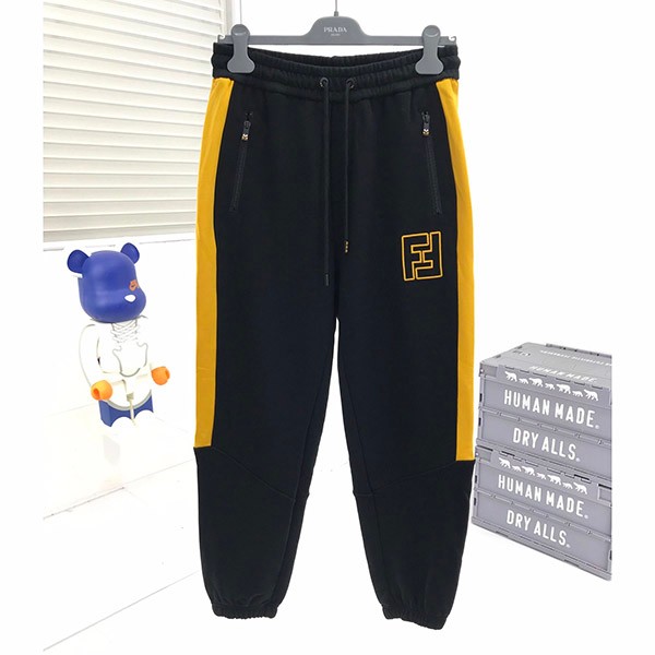 Fendi wool sweatpants replica FF feg21588