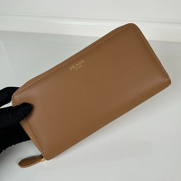 Prada Soft Grain Leather Wallet Replica 1ML5062CYS