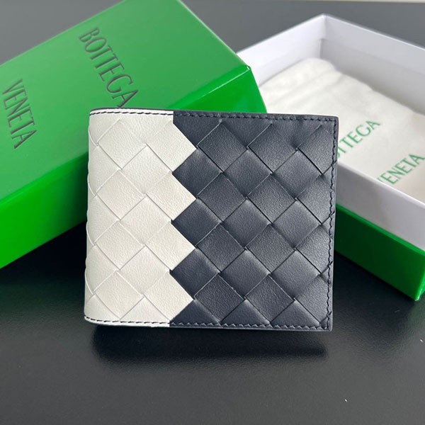 Bottega Veneta Replica Black & White Wallet 232798M Bottega Veneta Replica Black & White Wallet 232798M